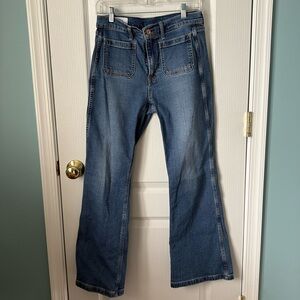 Gap High rise flare jeans - 6 short